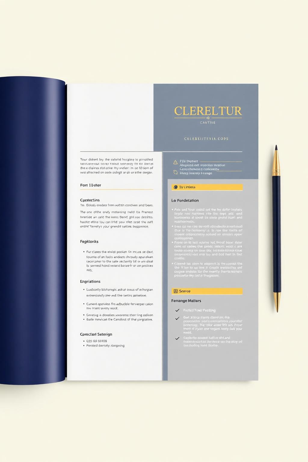 Executive CV — Managing Director